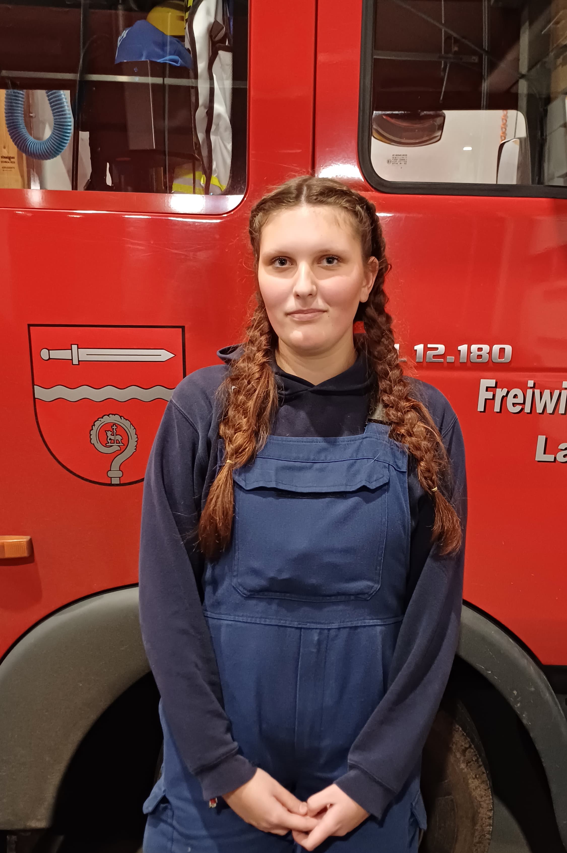 Die aktuelle Jugendgruppenleiterin Noelia Kaiser